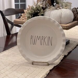 Rae Dunn "Pumpkin" Pie Plate